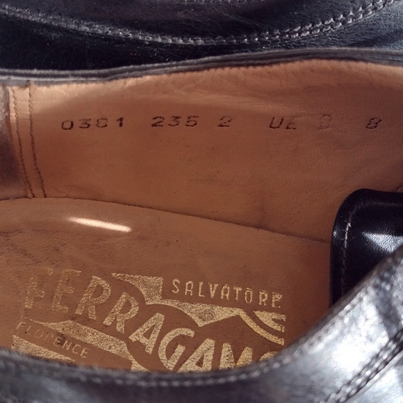 Ferragamo Oxfords Men's 8 or Women's 10 - Picture 5 of 7